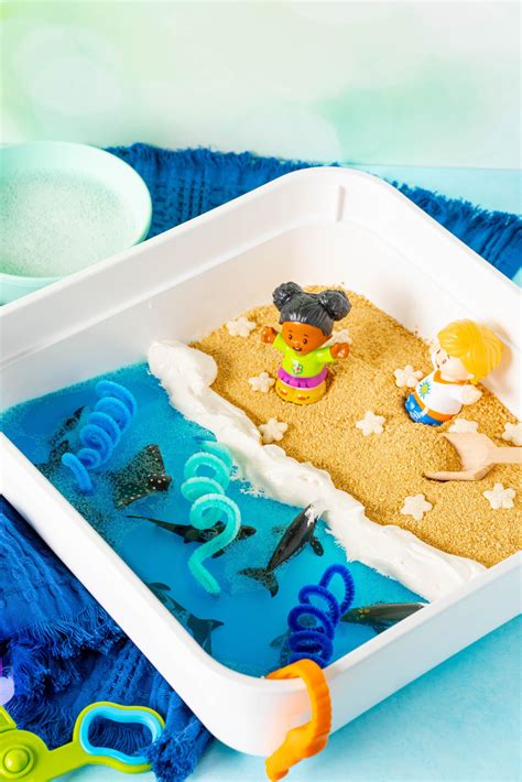 Easy Diy Ocean Sensory Bin For Kids | realsimple