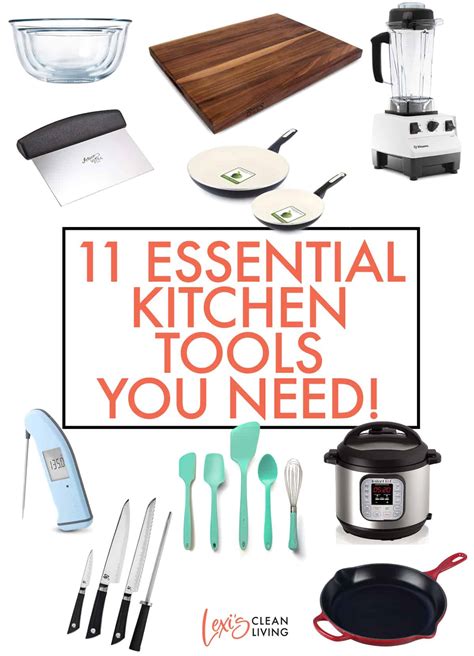 The Kitchen Essentials All Kitchens Should Have - Lexi's Clean Kitchen