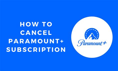 How to Cancel Paramount+ [Plus] Subscription - TechOwns