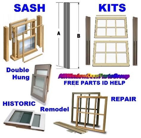 Double Hung | Single Hung Sash Replacement Kits | Wood and Clad ...