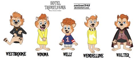 Hotel Transylvania Werewolves by emiemi345 on DeviantArt