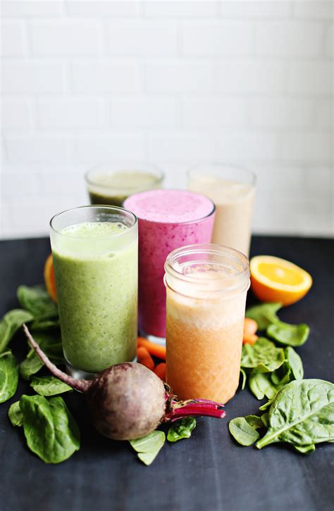 5 Veggie-Based Breakfast Smoothies - A Beautiful Mess