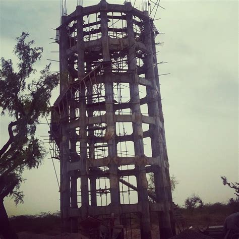 Elevated water tank construction | Civil engineering, Construction ...