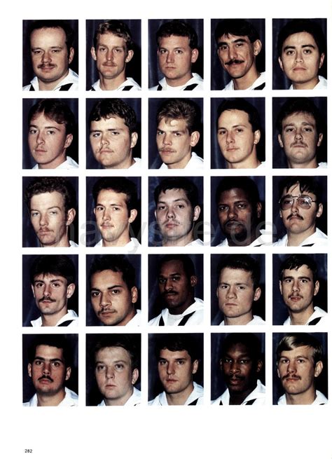 USS Ranger (CV 61) Cruise Book 1985-86 - Last Minute Crew Portraits