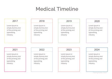 Medical Timeline Template: Download 113+ Charts in Word, Pages, PDF ...