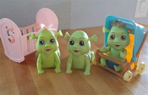 Shrek Out Of Control Triplets Babies And Furniture! MGA 2007 | #1869781242