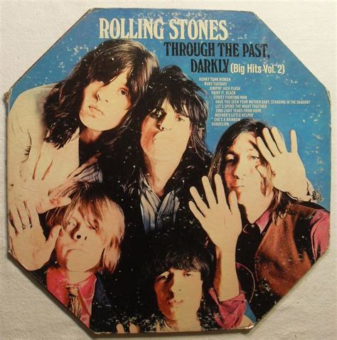 1969 ROLLING STONES Through The Past Darkly 1960s Vintage Vinyl Record ...