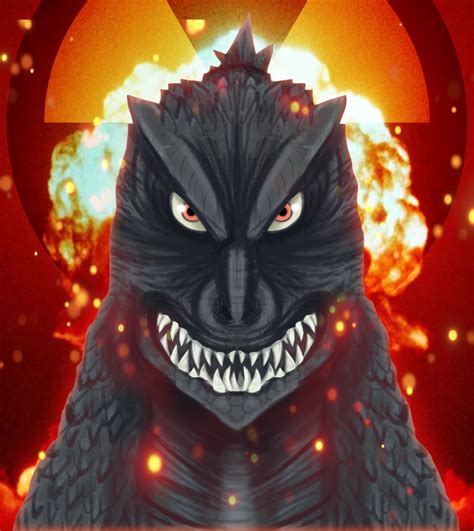 Nuclear: Godzilla by r-kidz on DeviantArt