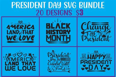 President Day SVG Bundle Bundle · Creative Fabrica