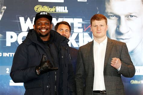 Dillian Whyte-Alexander Povetkin set for August 22 on DAZN - Bad Left Hook