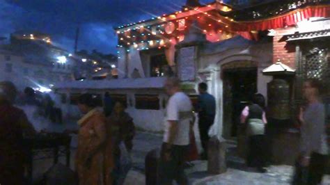 Boudhanath Stupa Kathmandu - Night View - Crazy NEPAL - YouTube