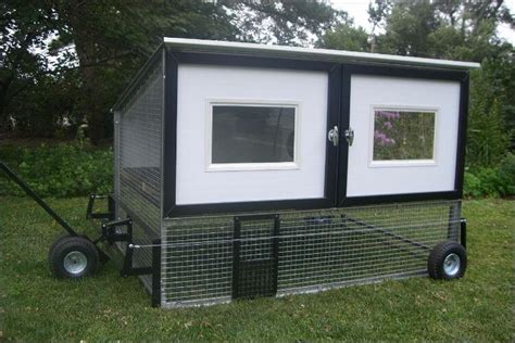 customized-chicken-coop-on-wheels | Everything Backyard