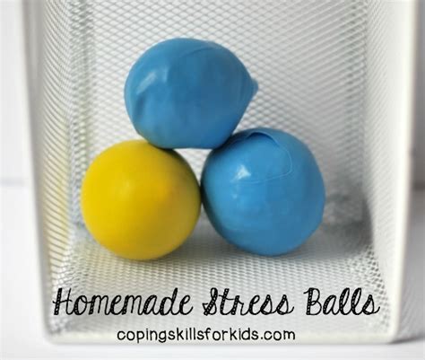 Homemade Stress Balls — Coping Skills for Kids