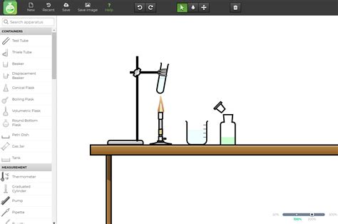 Easy Laboratory Apparatus Drawing