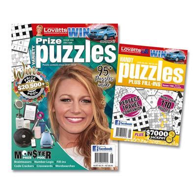 Lovatts Puzzles Bundle Magazine Subscription - isubscribe