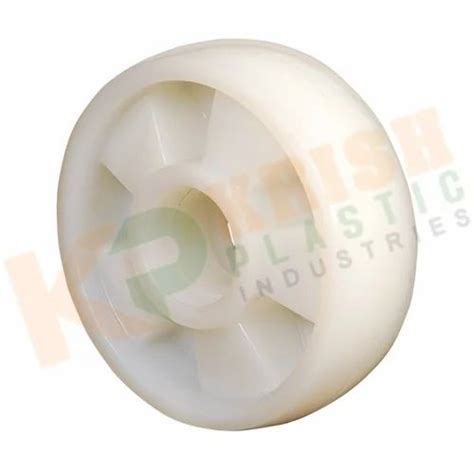 2X0.5 Plastic Heavy Duty Wheels, Load Capacity: