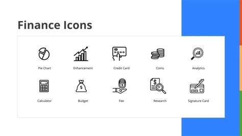 Financial Icons | Free PowerPoint Template