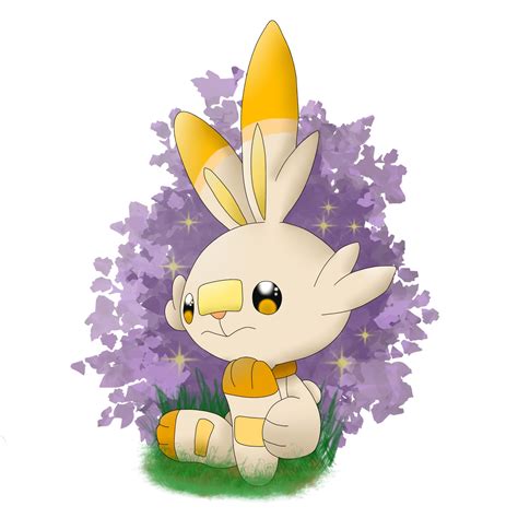 Shiny Scorbunny, Rabbit Pokemon by HexinTheEevee on DeviantArt