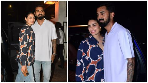 Athiya Shetty, KL Rahul spotted on dinner date for first time after wedding | Bollywood ...