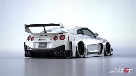 Liberty Walk LB-Silhouette Works GT 35GT-RR Widebody Nissan GT-R Looks Bonkers - autoevolution