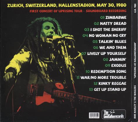 Bob Marley & The Wailers – Uprising At Hallendstadion – Jerry Scott