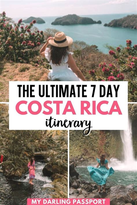 7 DAY COSTA RICA ITINERARY - My Darling Passport | Visit costa rica ...