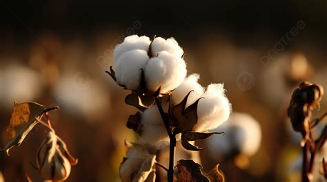 Cotton Plant At Sunset Background, Pictures Of Cotton, Cotton, Xinjiang Cotton Background Image ...