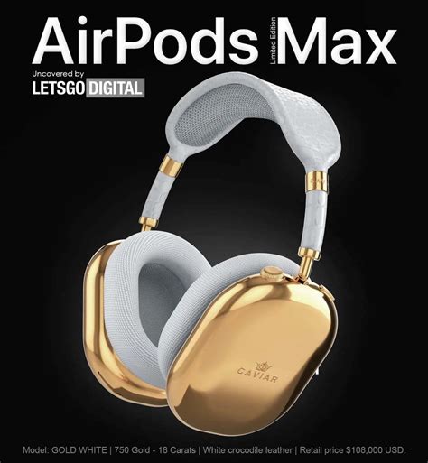 This set of AirPod Max headphones costs $108,000 - MSPoweruser