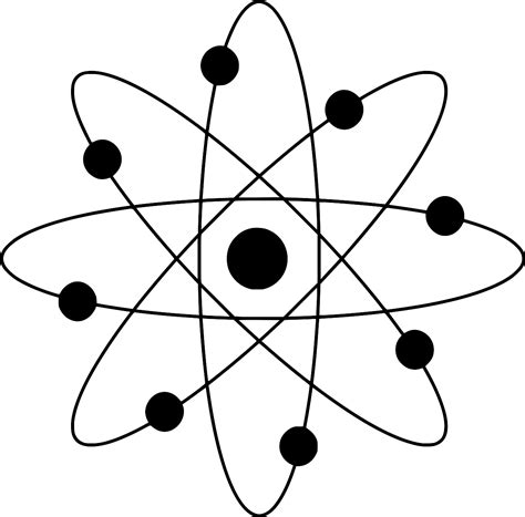 SVG > atomic atom atoms nucleus - Free SVG Image & Icon. | SVG Silh