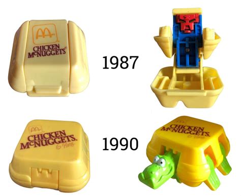 1987 McDonalds Chicken Nugget Happy Meal Toy – Vintage Transformers ...