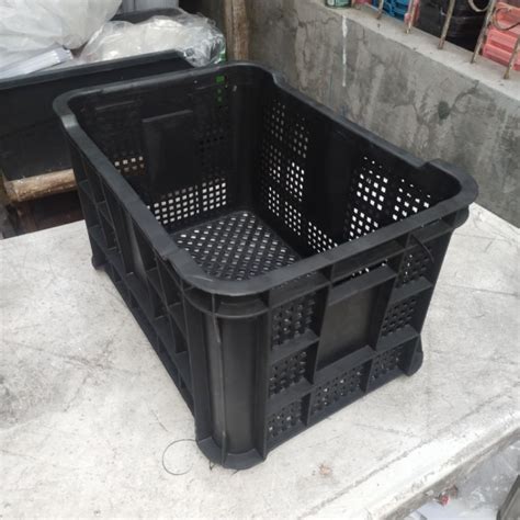 3J HEAVY DUTY STACKABLE PLASTIC FRUIT CRATE / VEGETABLE FRUIT CRATE ...