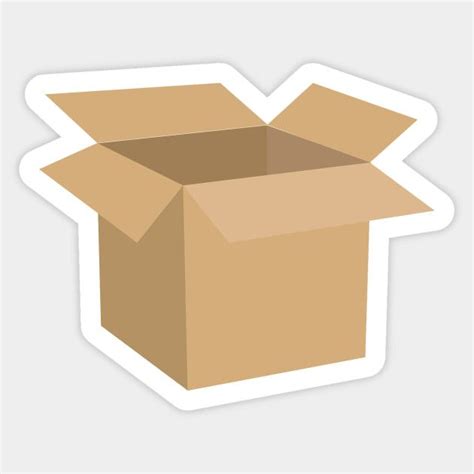 Cardboard box sticker. Tumblr Stickers, Funny Stickers, Printable ...