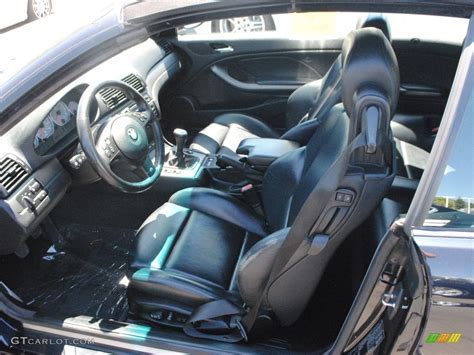 Black Interior 2002 BMW M3 Convertible Photo #70049048 | GTCarLot.com