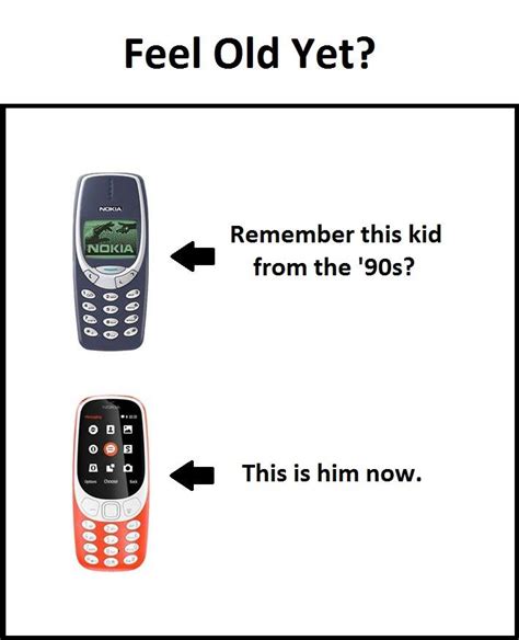 Feel old yet? (New Nokia 3310 - 2017) | Indestructible Nokia 3310 | Know Your Meme