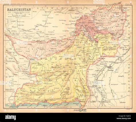 Map Balochistan Province Pakistan - Map Of Stoney Lake