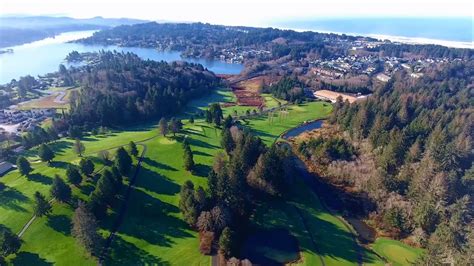 Chinook Winds Casino Resort Golf Course. Lincoln City Oregon - YouTube