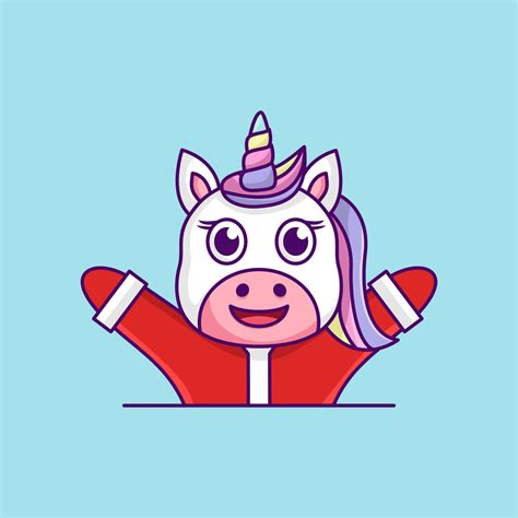 Cute unicorn illustration, cute and fun 20674427 Vector Art at Vecteezy