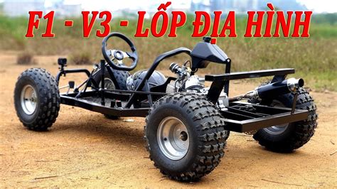 XE Gokart F1 - V3 KST Nâng Cấp Lốp ĐỊA HÌNH - Video 4K - YouTube