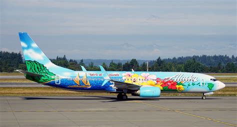 Alaska Airlines Has Commissioned A New Hawaiian Aircraft Livery