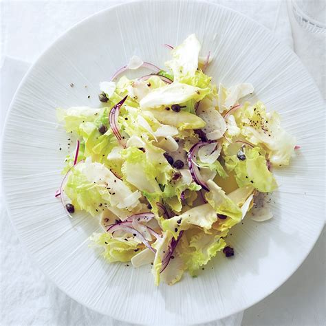 Escarole Salad with Horseradish and Capers recipe | Epicurious.com