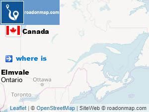 Where is Elmvale , Ontario Canada