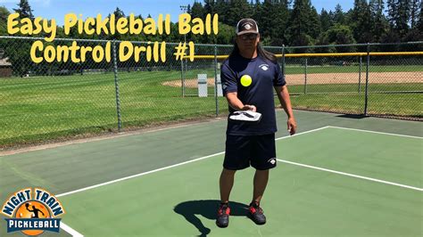 Easy Pickleball Ball Control Drill #1 - YouTube