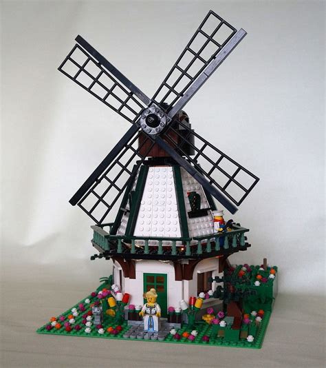 Windmill | Lego projects, Lego creations, Lego building