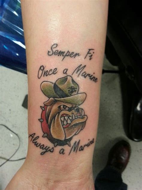 12 best USMC Bulldog tattoo images on Pinterest | Bulldog tattoo, Usmc ...