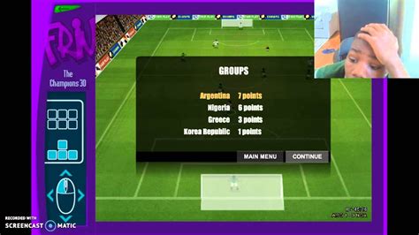 comment jouer le jeux de soccer sur friv - YouTube