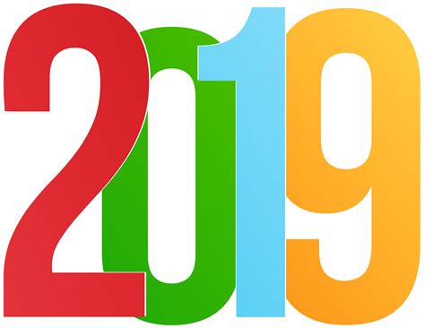 2019 Year Png Free Download 2019 Clipart And Backgrou - vrogue.co