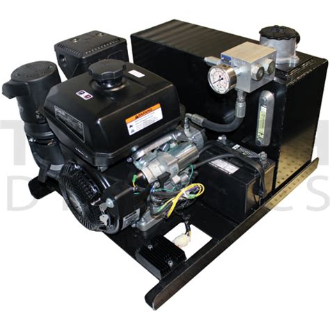 Power Hydraulic Lowboy Gas Hydraulic Power Unit Trailer Pony Motor | My ...