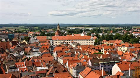 Amberg vom Turm der Basilika Stankt Martin gesehen Foto & Bild | fotos, city, world Bilder auf ...