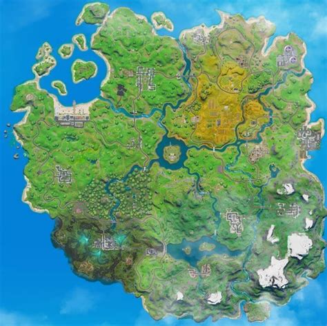 Arriba 97+ Foto Mapa De La Temporada 8 Capitulo 2 De Fortnite El último