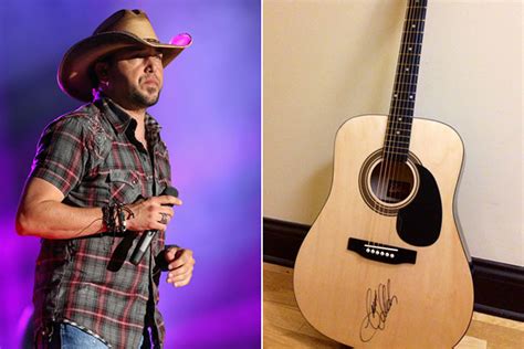 Win a Guitar Autographed by Jason Aldean